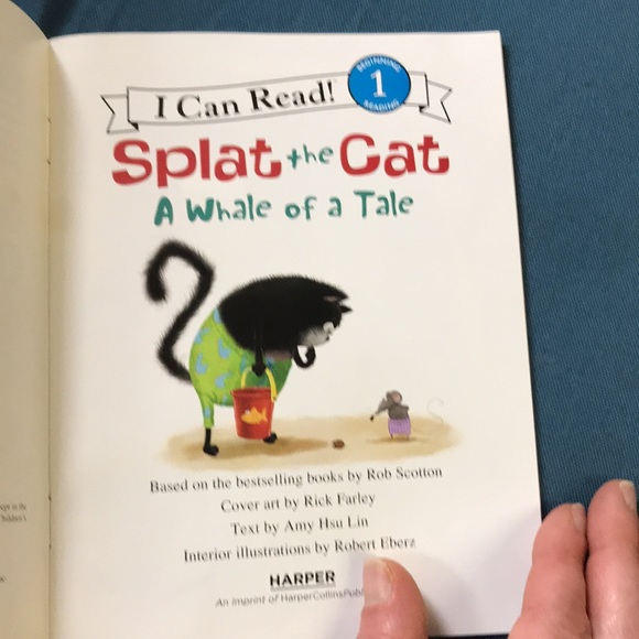 “Splat the Cat” a whale of a Tale - Picture 9 of 10